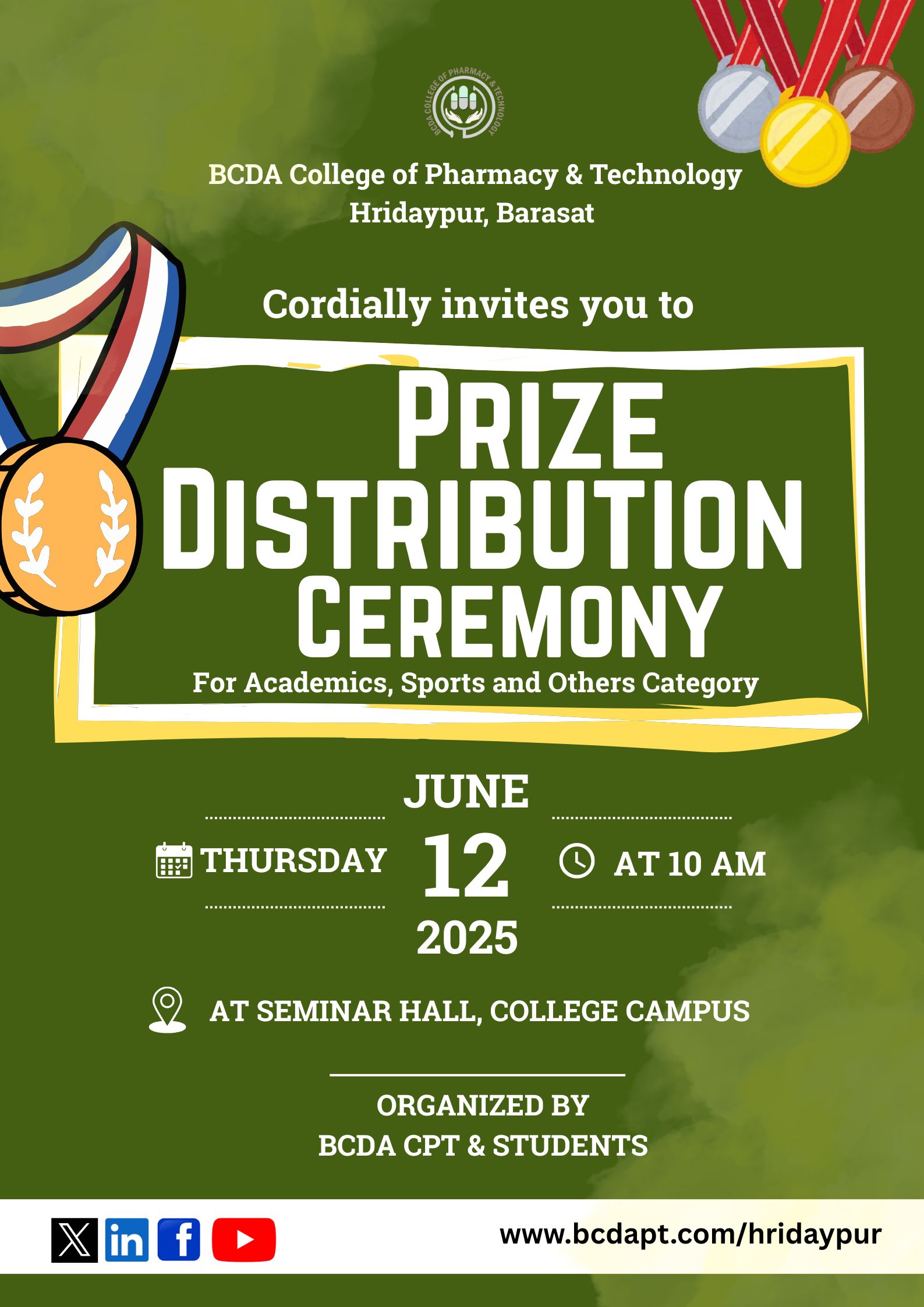 Prize Distribution Ceremony & Cultural Program