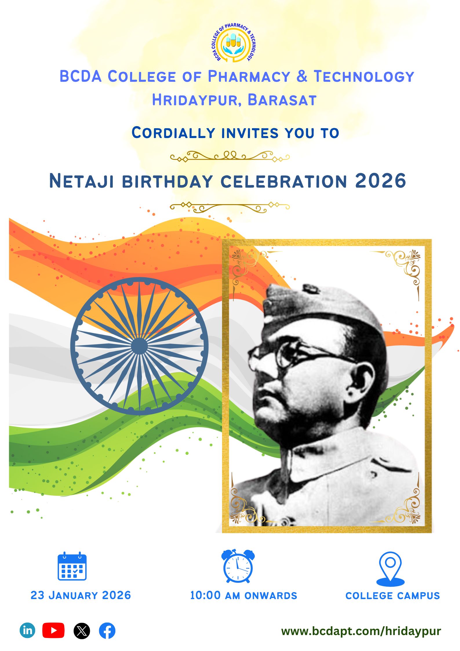 Netaji Birthday Celebration