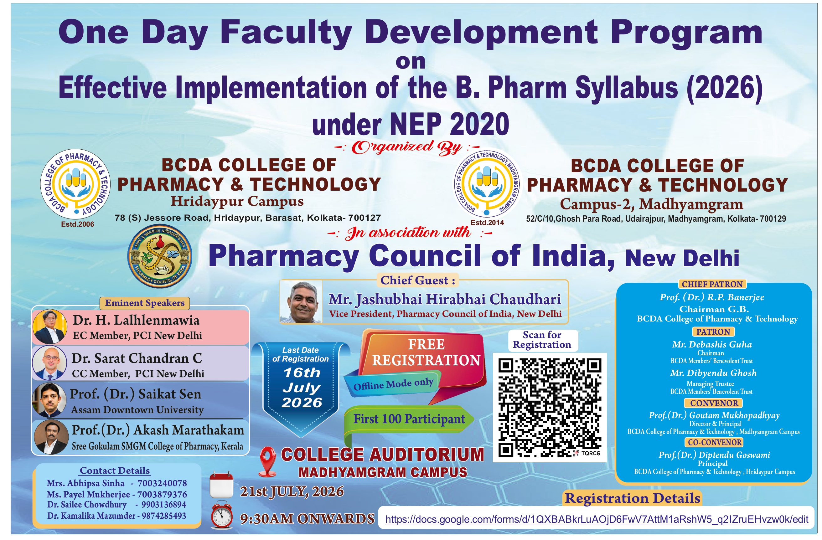 FDP ( Association with PCI)