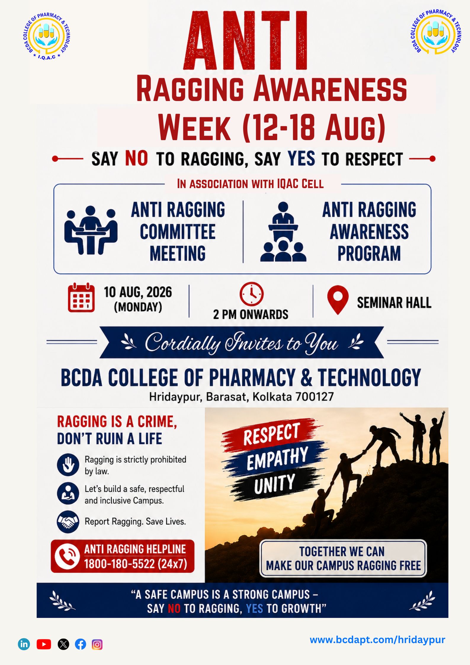 Anti Ragging Awareness Program 26