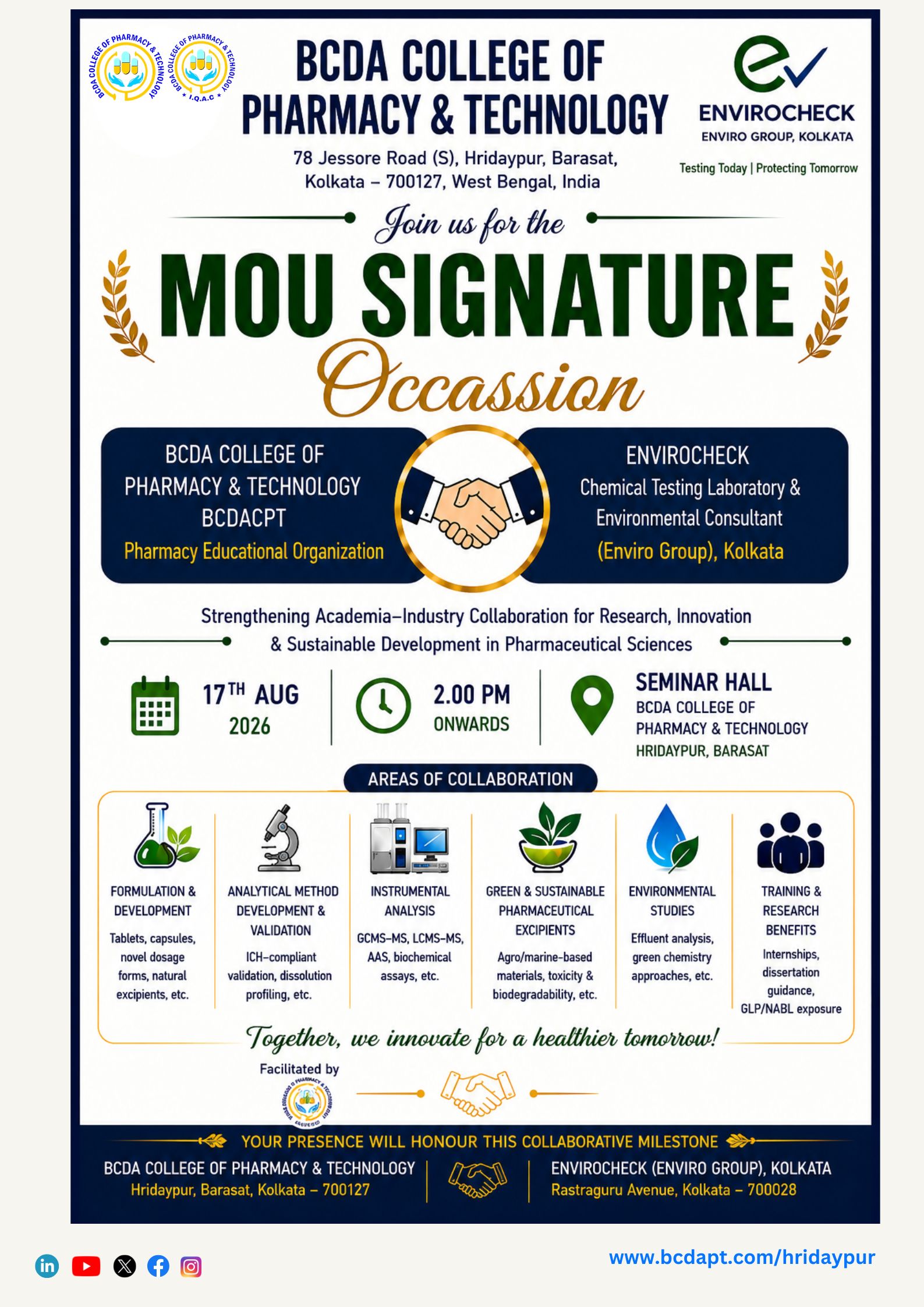 MOU Signature Occasion